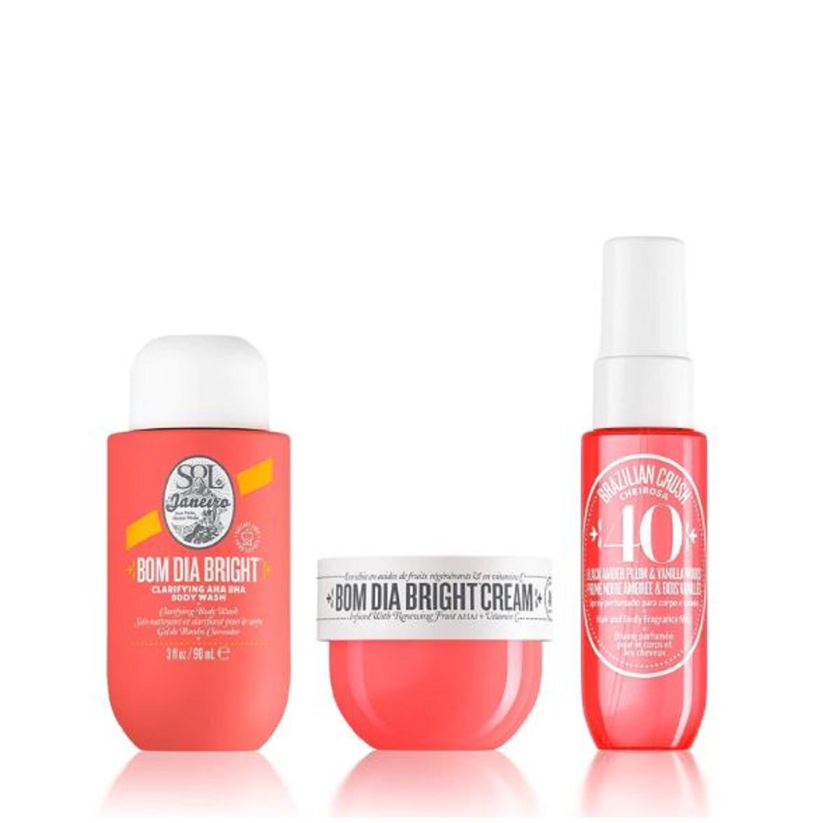 BOM DIA JET SET (SET DE CREMA, PERFUME Y SHAMPOO DE BA&Ntilde;O)